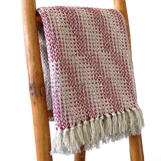 Boho-Wohndecke – Ruby Two Tone
