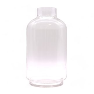 Dekoratives Glas-Terrarium auf Holz – 16 × 32 cm