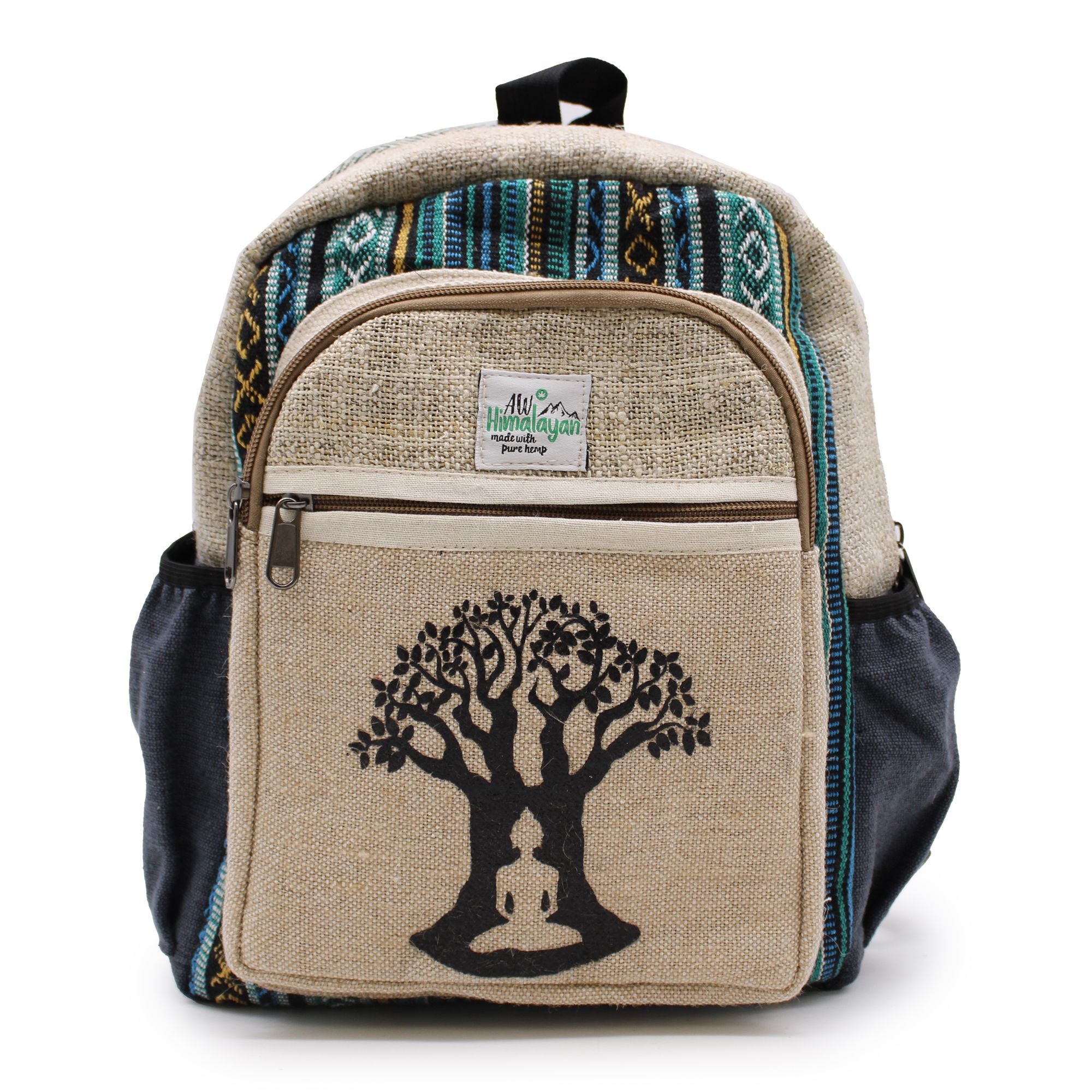 Kleiner Rucksack – Bodhi-Baum, 30 × 22 × 7 cm