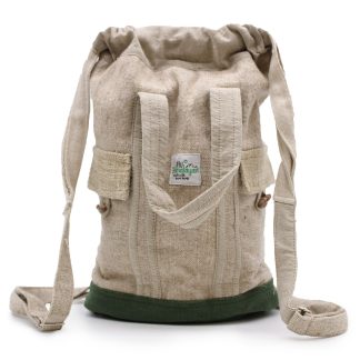 Laptop-Rucksack aus Hanf und Baumwolle